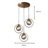 Glass Ball Pendant Light view 2