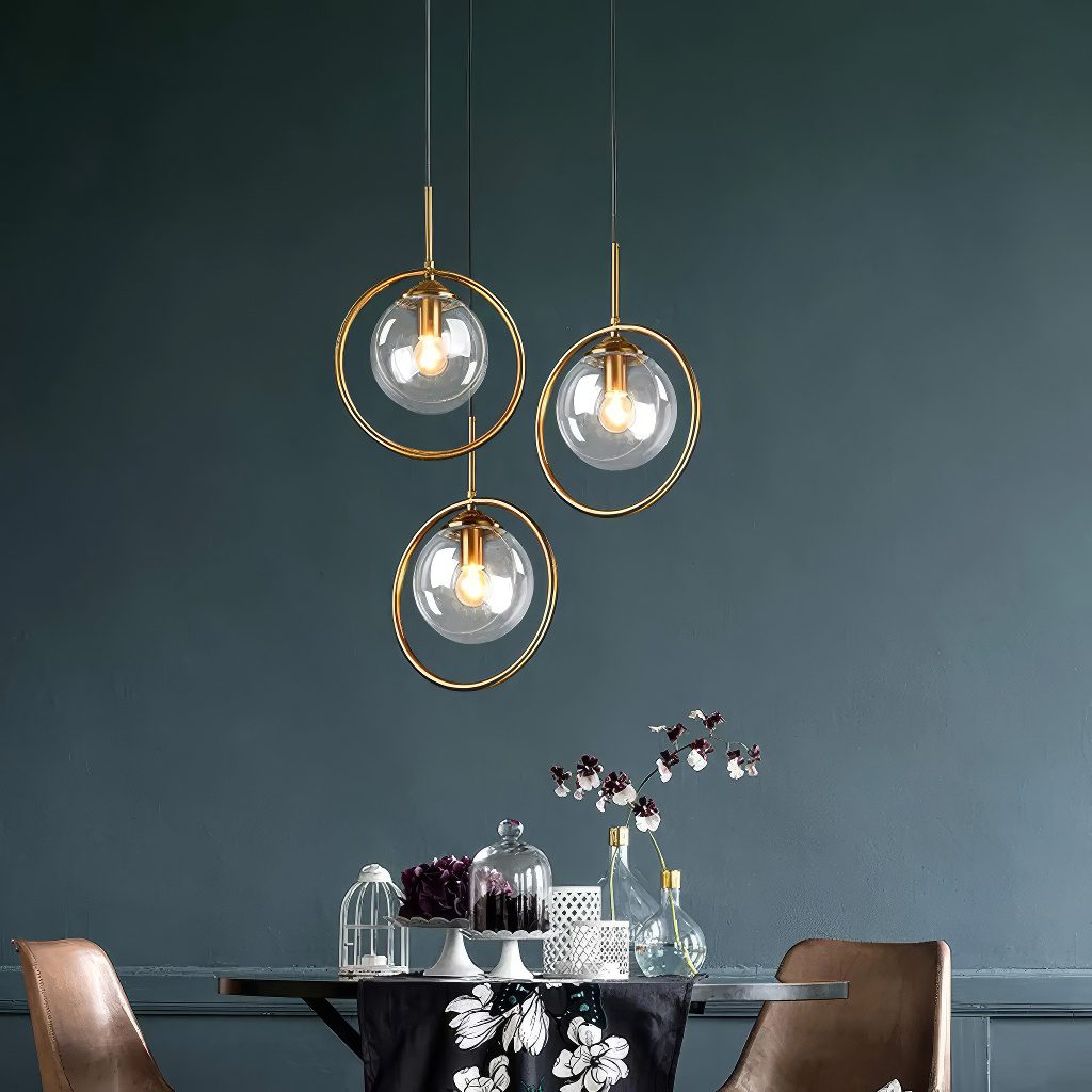 Glass Ball Pendant Light view 3