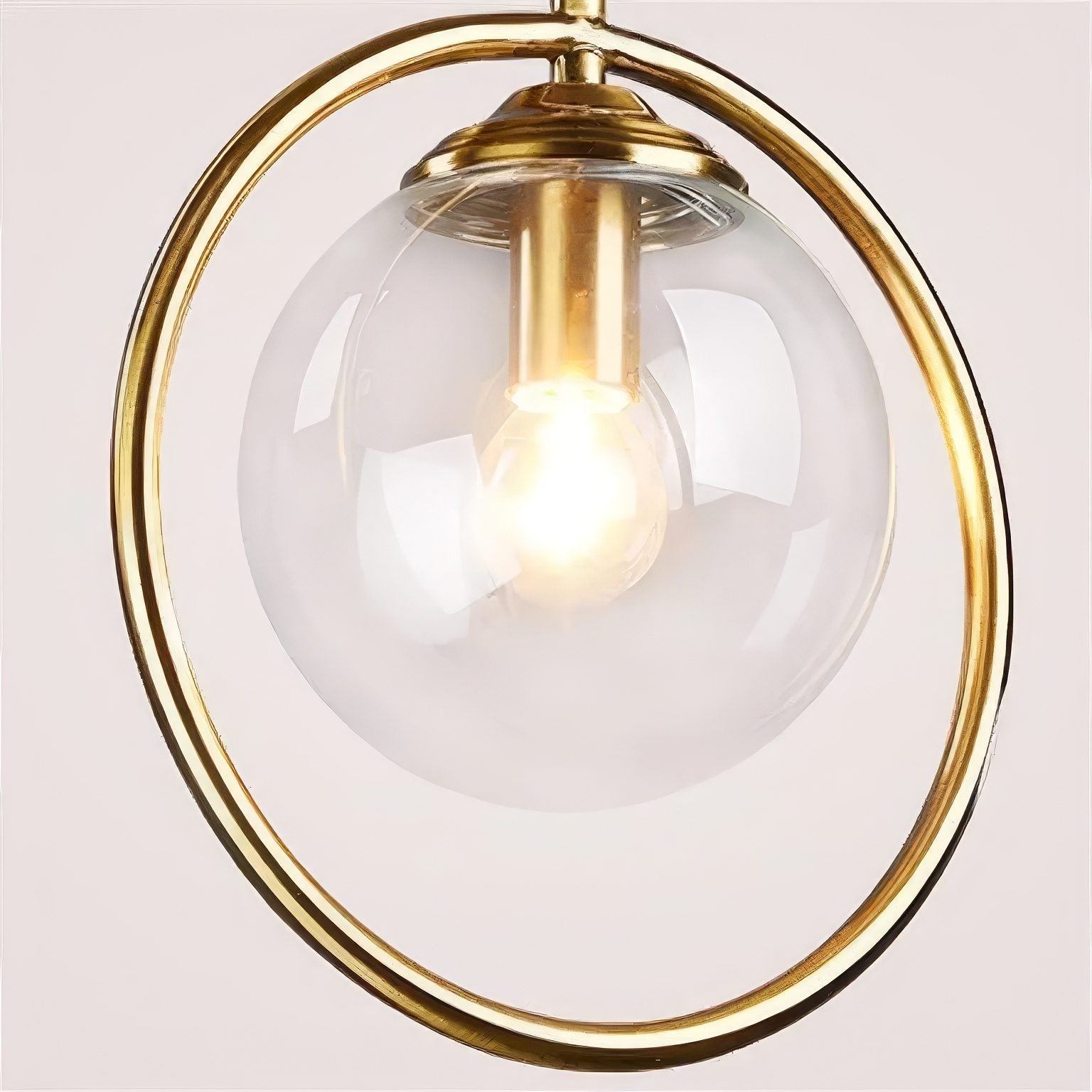 Glass Ball Pendant Light view 4