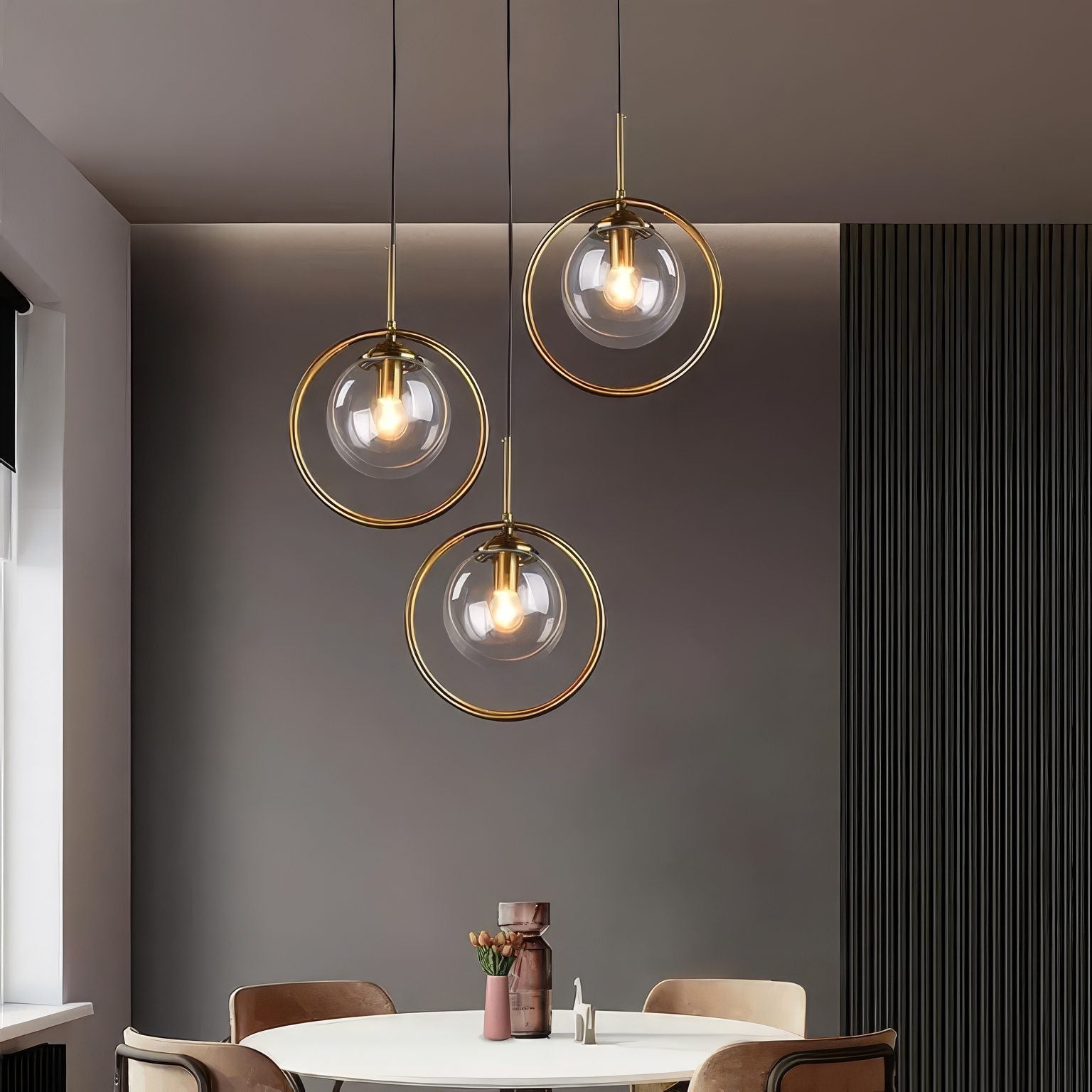 Glass Ball Pendant Light view 6