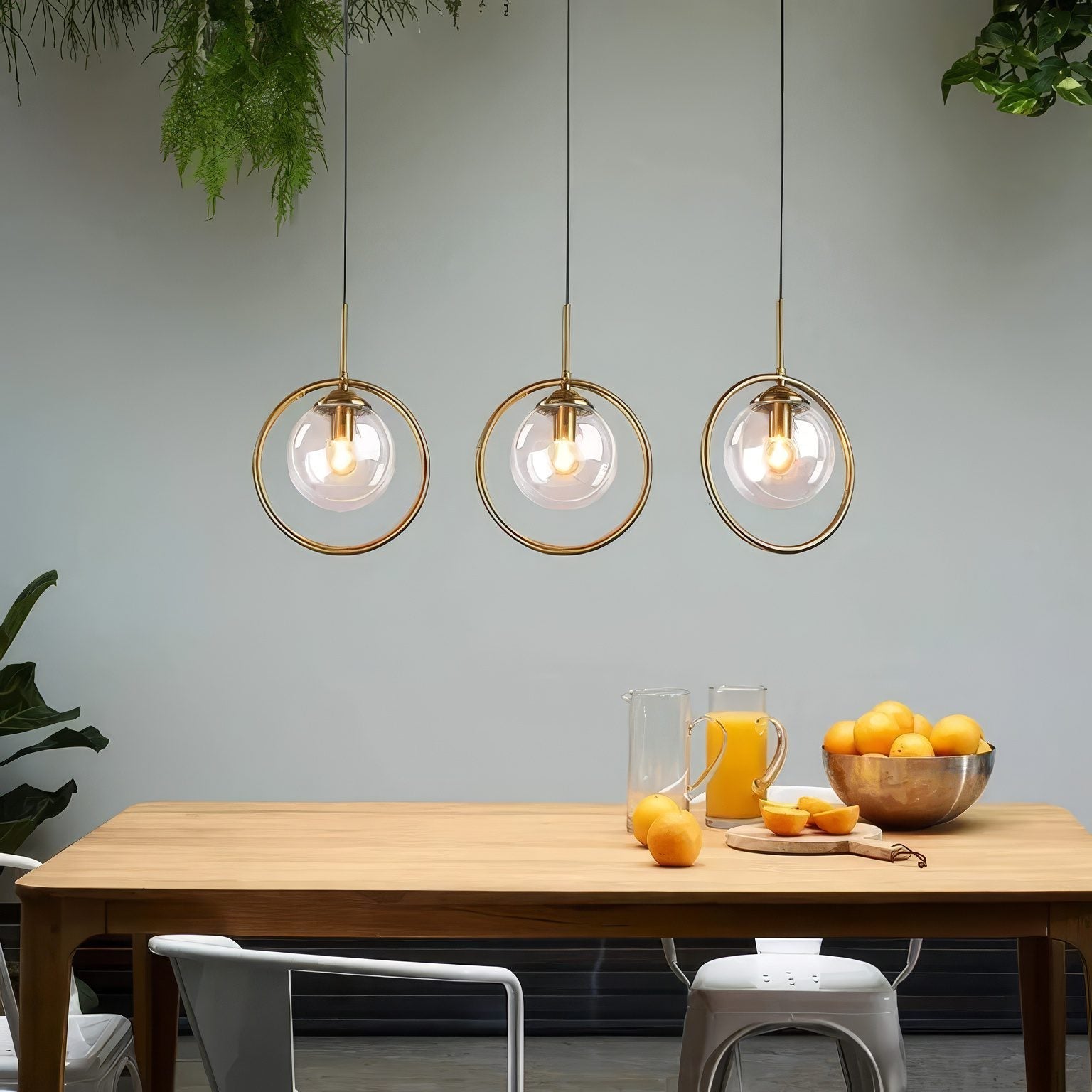 Glass Ball Pendant Light view 7