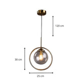 Glass Ball Pendant Light view 9