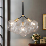 Glass Chandelier view 2