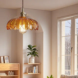 Glass Flower Pendant Light view 12