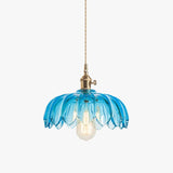 Glass Flower Pendant Light view 3