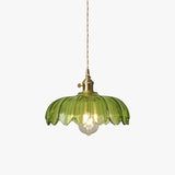 Glass Flower Pendant Light view 7