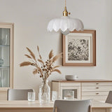 Glass Flower Pendant Light view 8
