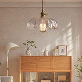 Glass Flower Pendant Light view 9
