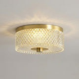 Glass Flush Ceiling Light view 2