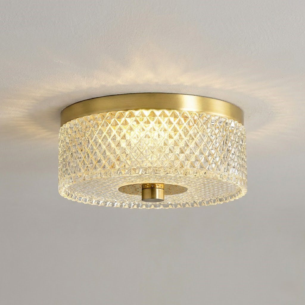 Glass Flush Ceiling Light view 2