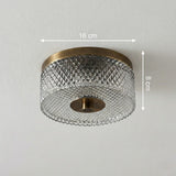Glass Flush Ceiling Light view 8