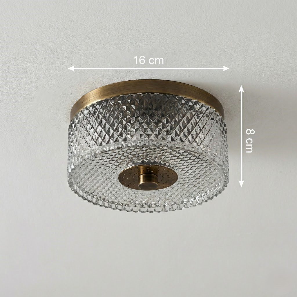 Glass Flush Ceiling Light view 8