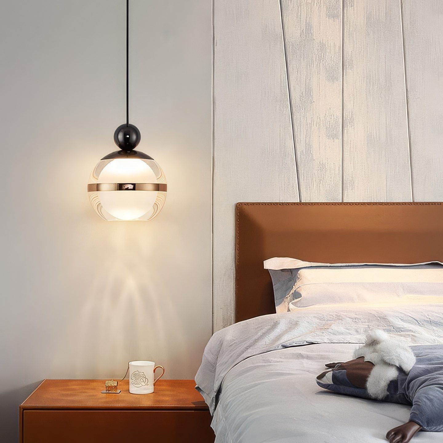 Glass Globe Pendant Light view 1