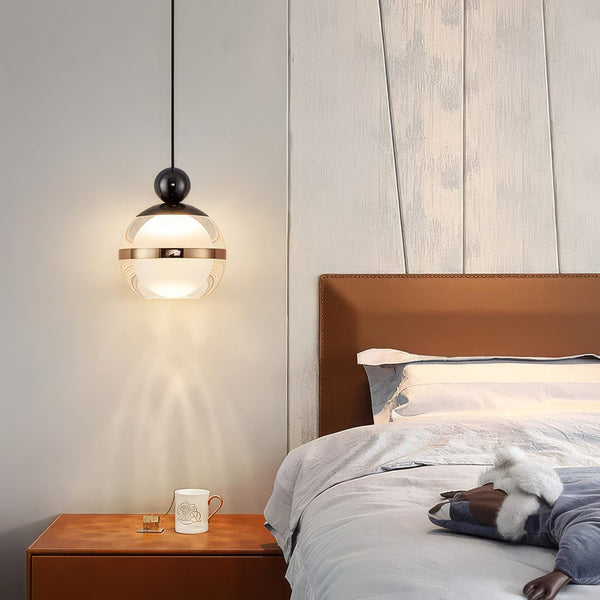 Glass Globe Pendant Light
