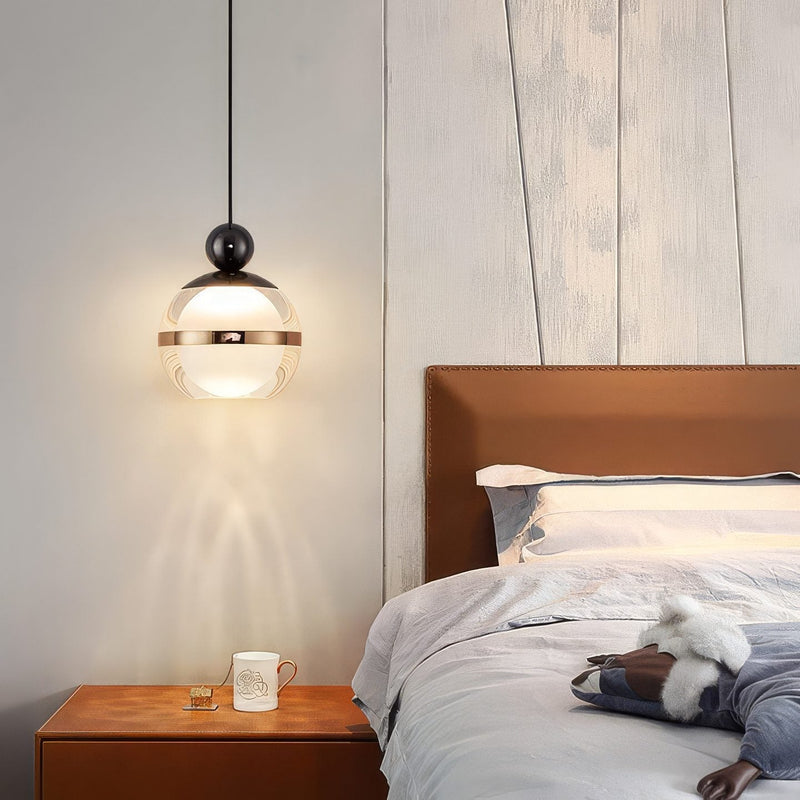 Glass Globe Pendant Light