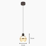 Glass Globe Pendant Light view 10