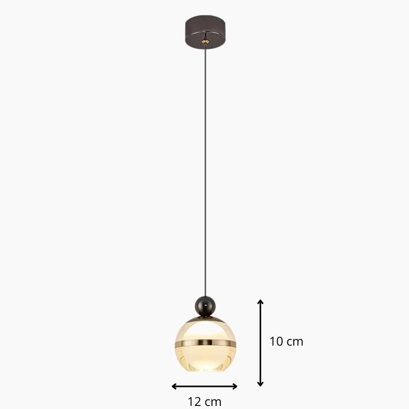 Glass Globe Pendant Light view 10