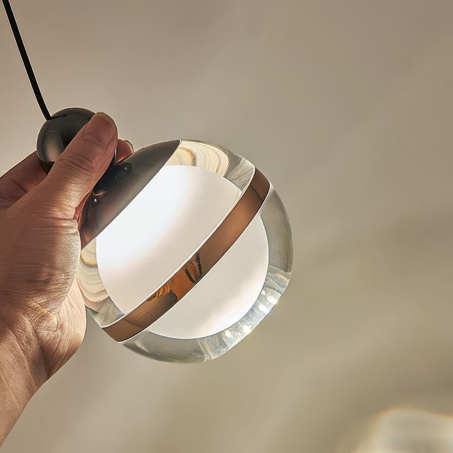 Glass Globe Pendant Light view 8