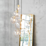 Clear Glass Globe Pendant Light view 6