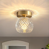 Glass Shade Ceiling Light view 1
