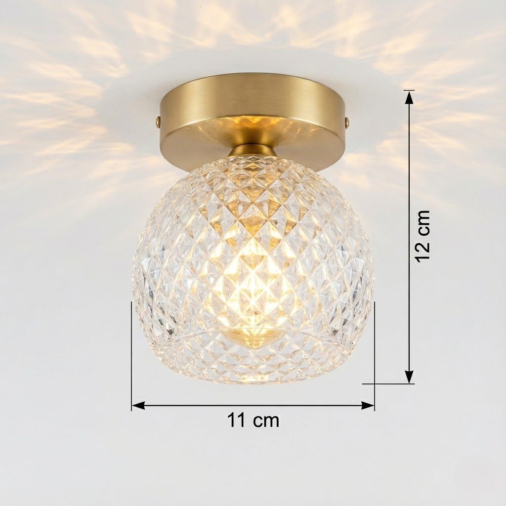 Glass Shade Ceiling Light view 6