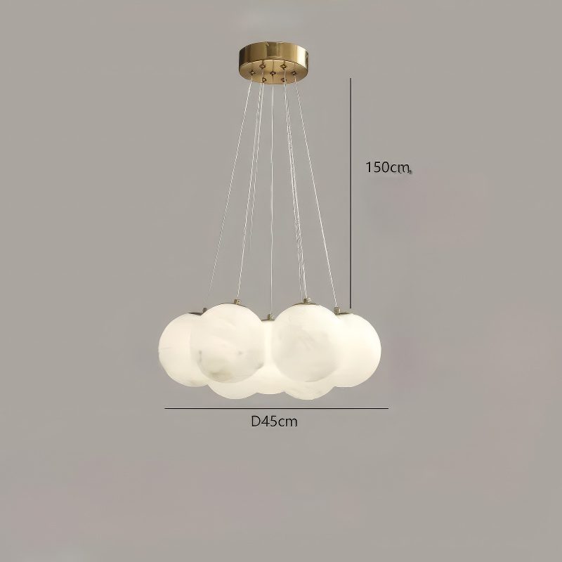 Globe Chandelier view 3