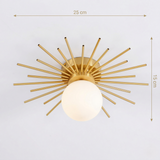 Globe Light Ceiling view 2