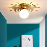 Globe Light Ceiling view 5