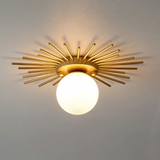 Globe Light Ceiling view 7