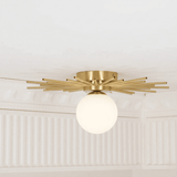 Globe Light Ceiling view 8