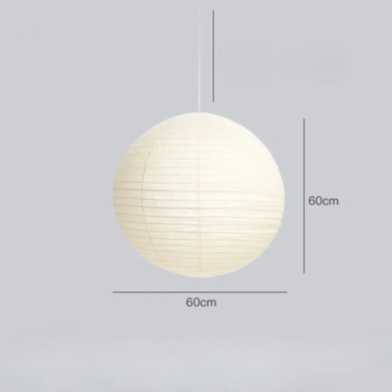 Globe Paper Pendant Light view 5