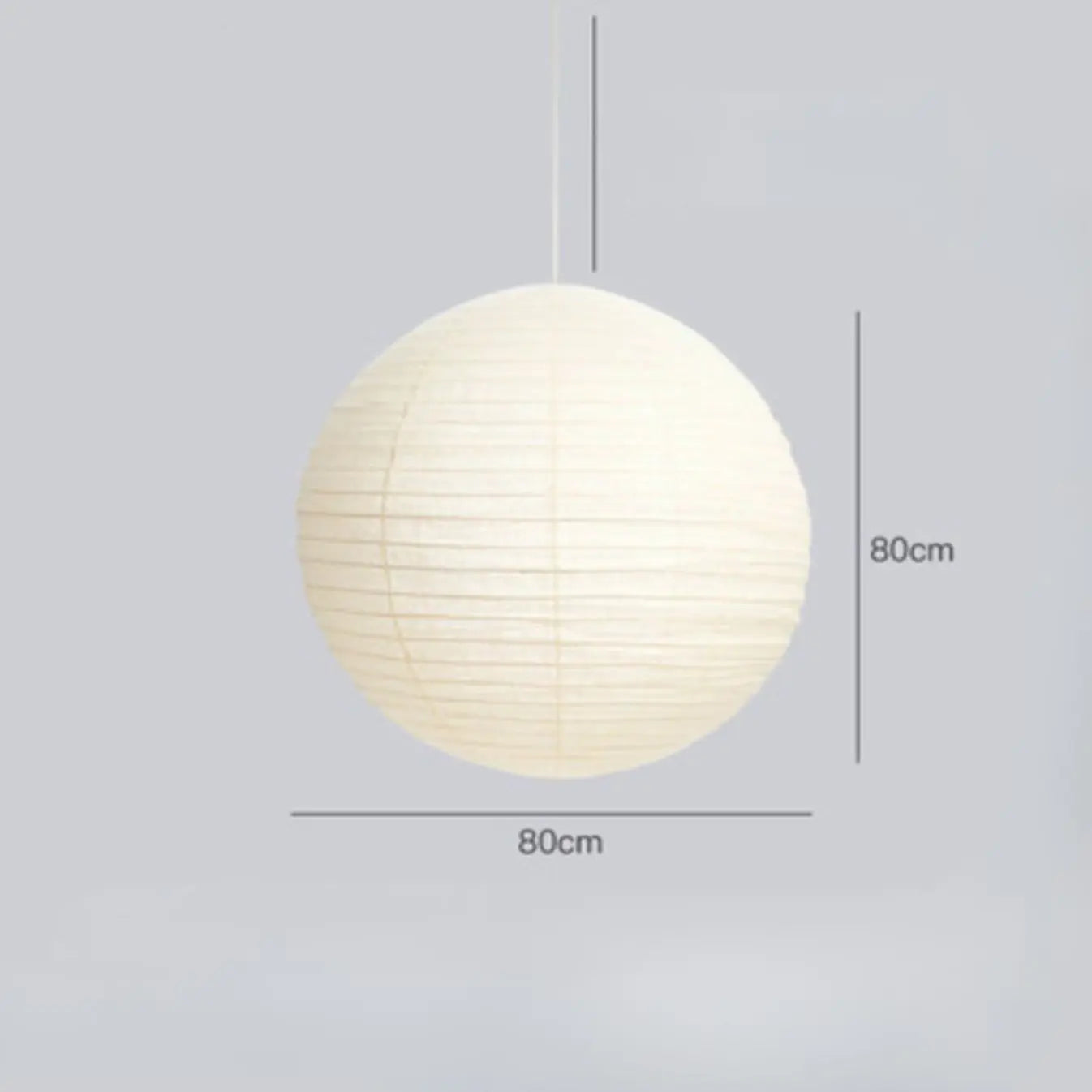 Globe Paper Pendant Light view 6