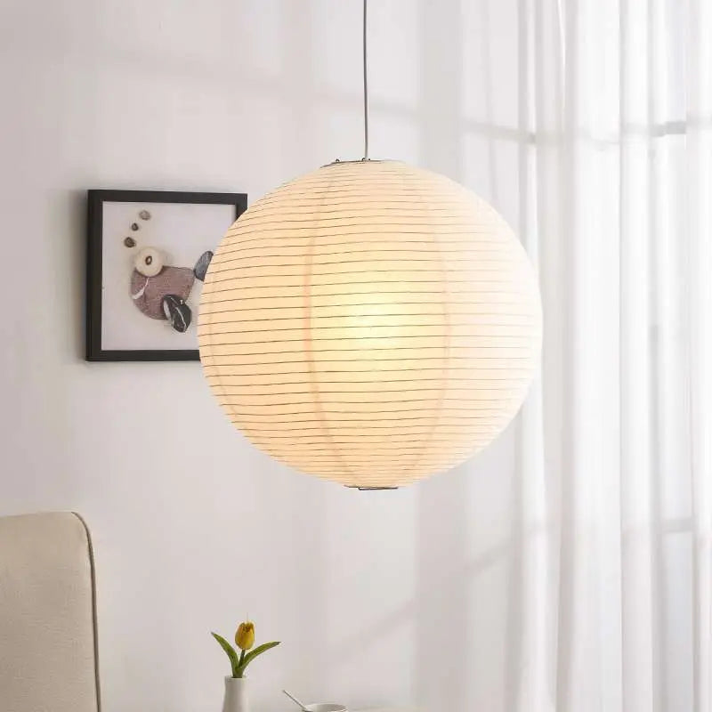 Globe Paper Pendant Light view 9