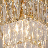 Gold and Crystal Ceiling Light view 6