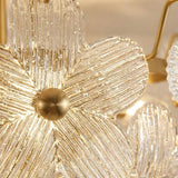 Gold and Glass Ceiling Light view 6