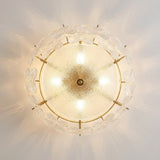 Gold and Glass Ceiling Light view 7