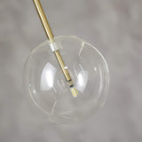Gold and Glass Pendant Light view 10