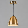 Gold Bell Pendant Light