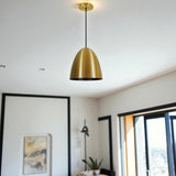 Gold Bell Pendant Light view 3
