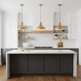 Gold Dome Pendant Light view 5