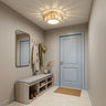 Gold Flush Ceiling Light