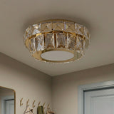 Gold Flush Ceiling Light view 2