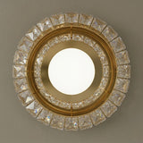 Gold Flush Ceiling Light view 5