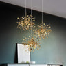 Gold Leaf Pendant Light