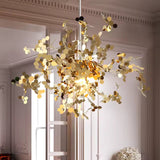 Gold Leaf Pendant Light view 4