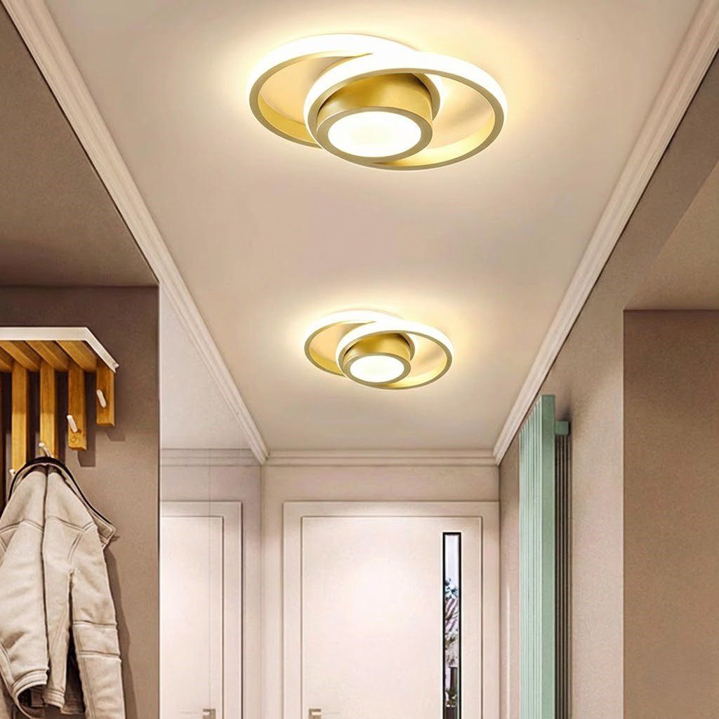Gold LED Ceiling Light view 8