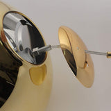 Gold Mirror Ball Pendant Light view 6
