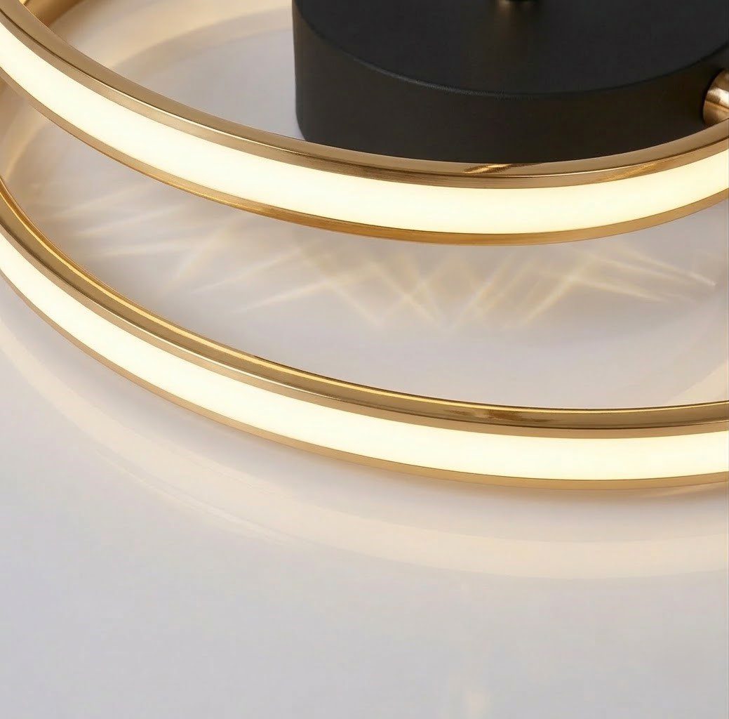 Gold Ring Bedroom Ceiling Light view 4