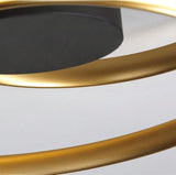 Gold Ring Bedroom Ceiling Light view 5