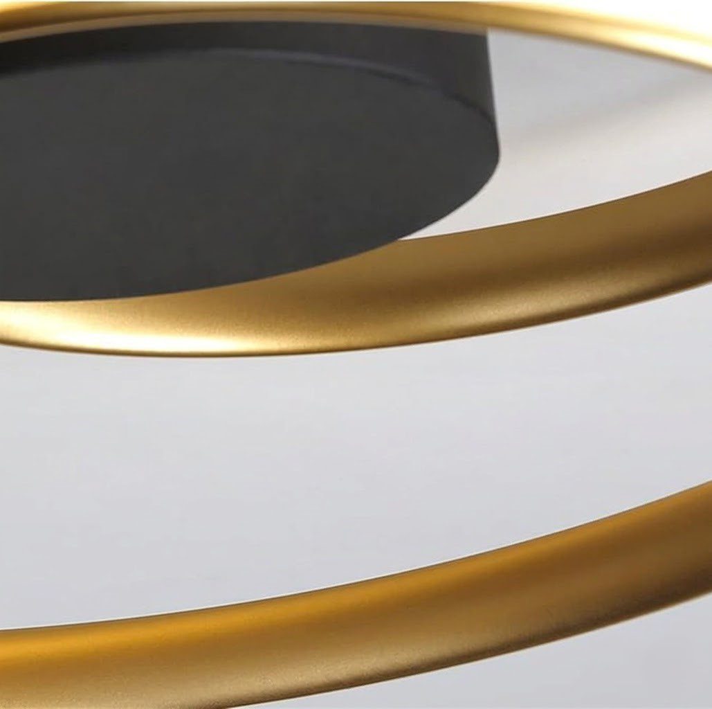 Gold Ring Bedroom Ceiling Light view 5